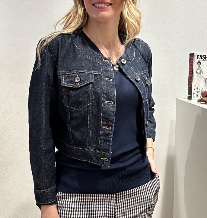 Bolero in denim  (2)