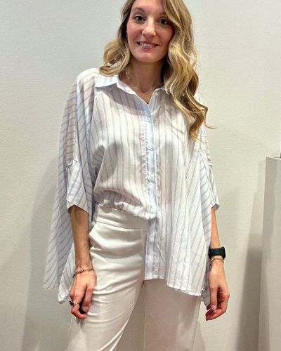 Camicia lyocell ampia 