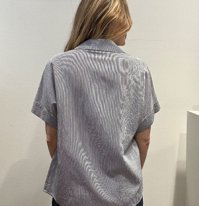 Camicia millerighe viscosa blu (3)