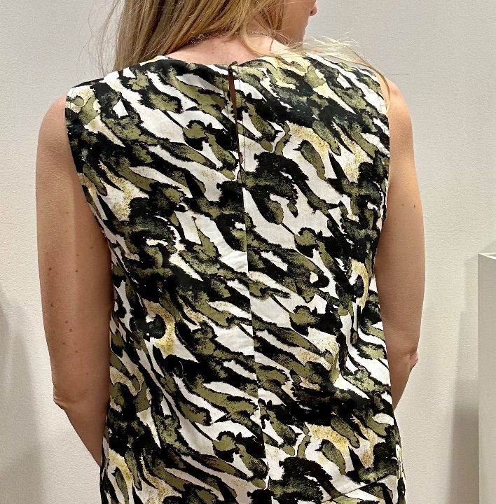 Camicia smanicata cotone camouflage  (2)