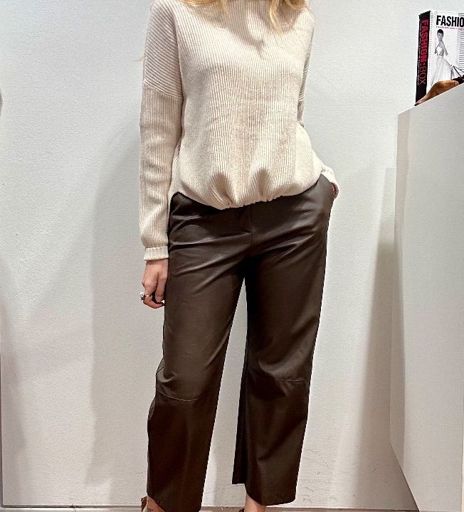 Dolcevita coste con coulisse color burro (5)