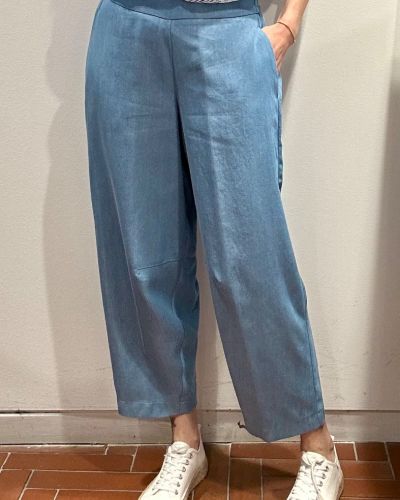 Pantalone lyocell barrel