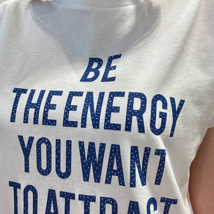 T-shirt scritta energy (3)